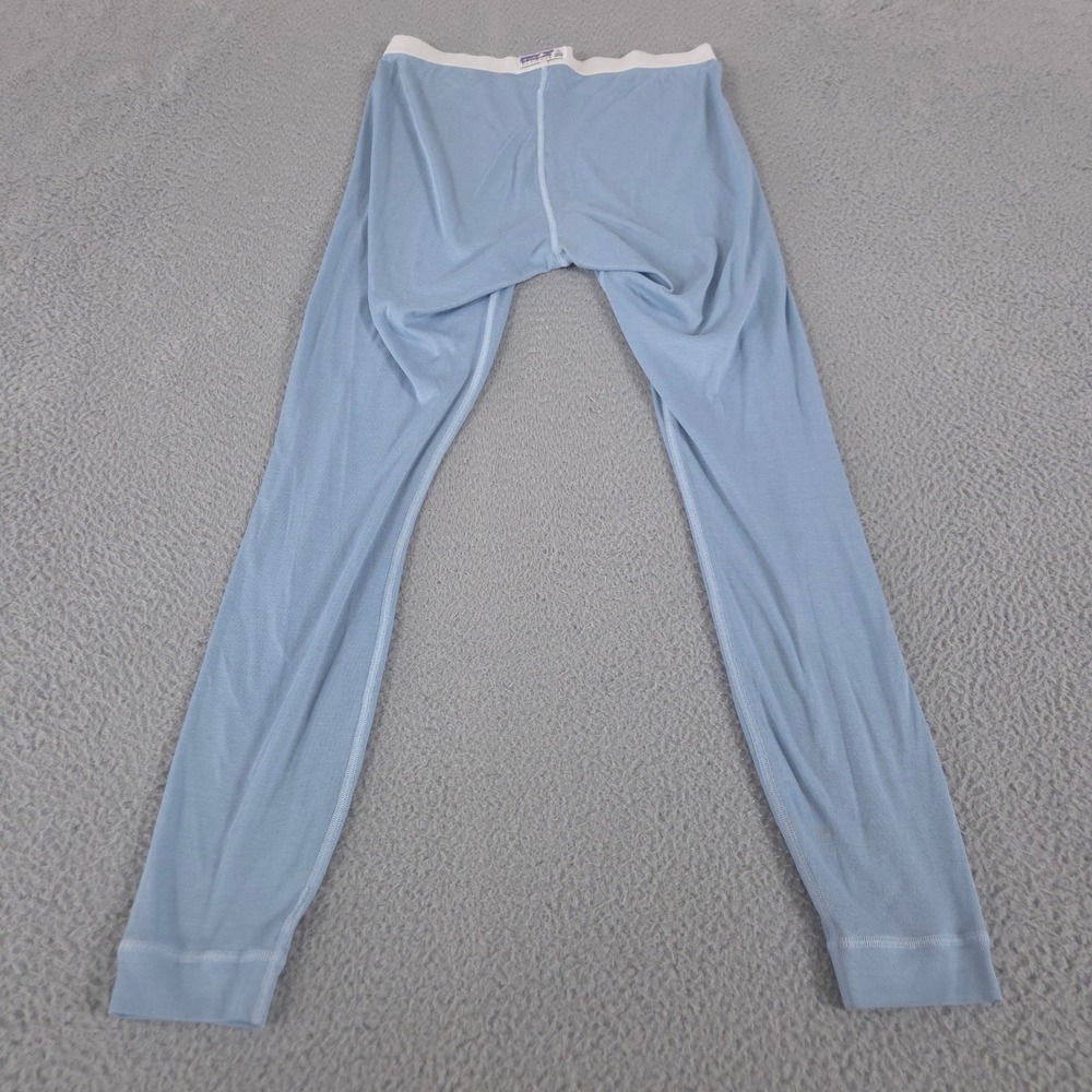 Patagonia Leggings Mens L Blue Capilene Base Layer Long Johns Tapered Leg USA